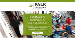 Desktop Screenshot of falkresearch.com